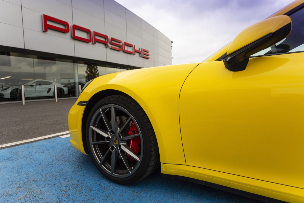 Photographie corporate professionnelle pour la marque Porsche